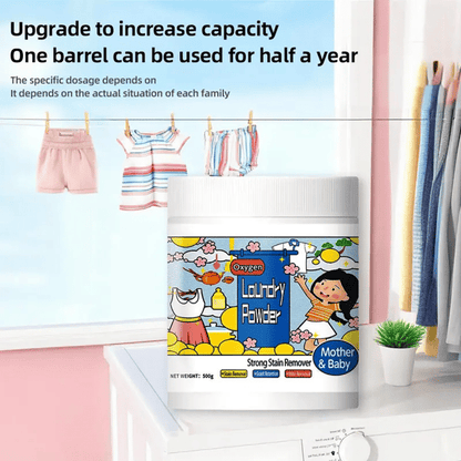 Hyper Concentrated Strong Stain Remover Powder For Clothes