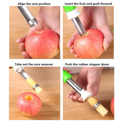 Stainless Steel Fruit Corers