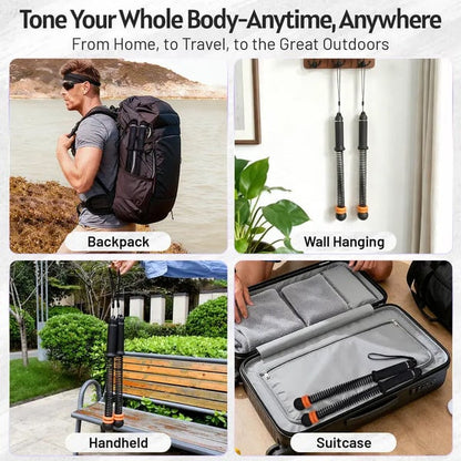 Adjustable Ropeless Battle Ropes Training