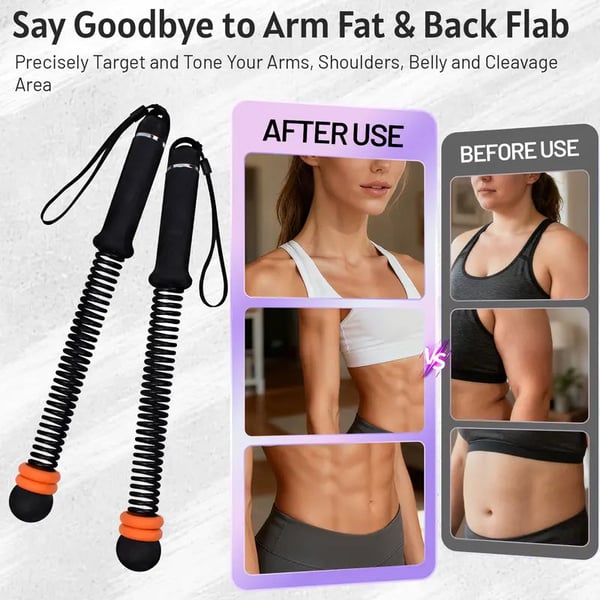 Adjustable Ropeless Battle Ropes Training