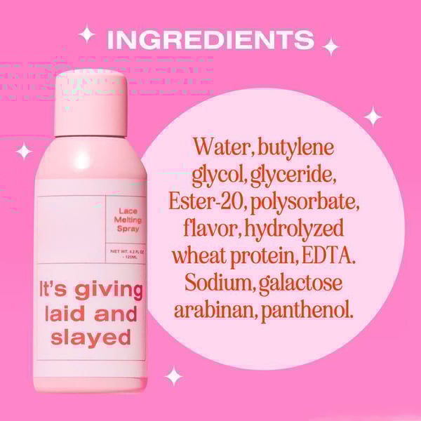 Ashy Lace Melting Spray For Lace Wigs