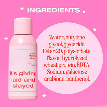 Ashy Lace Melting Spray For Lace Wigs