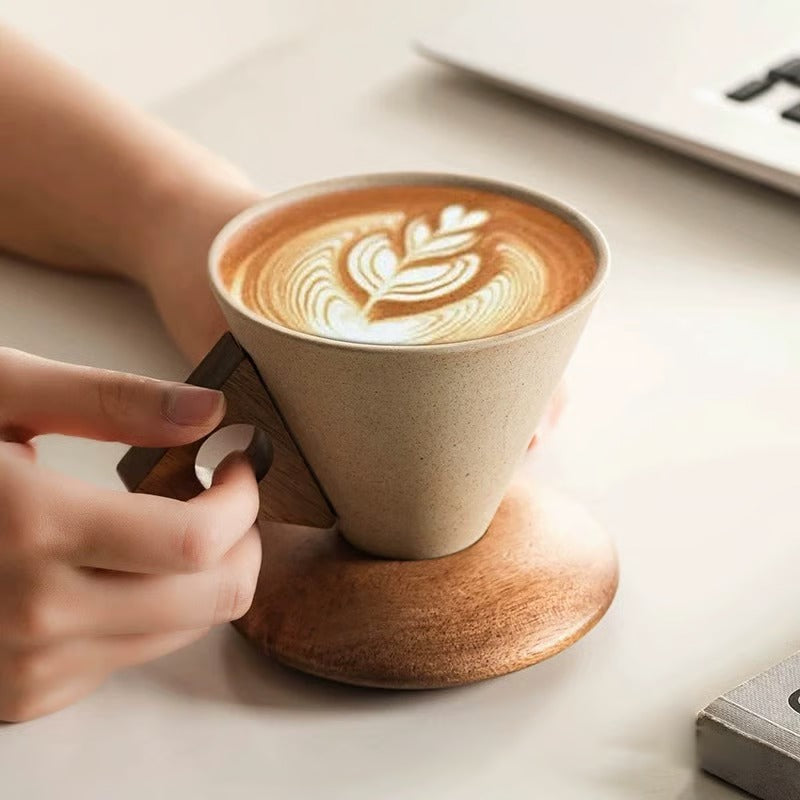 Terracotta Cone Coffee Cup