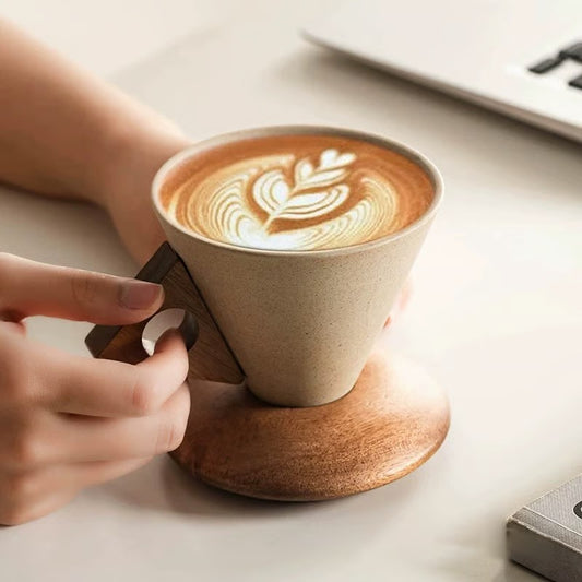 Terracotta Cone Coffee Cup