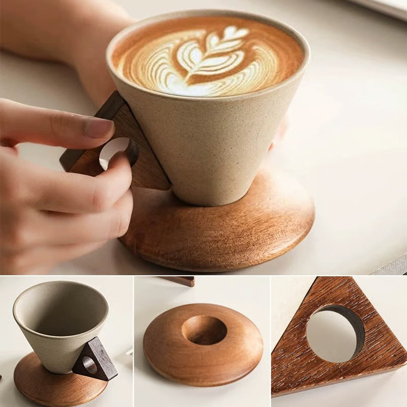 Terracotta Cone Coffee Cup