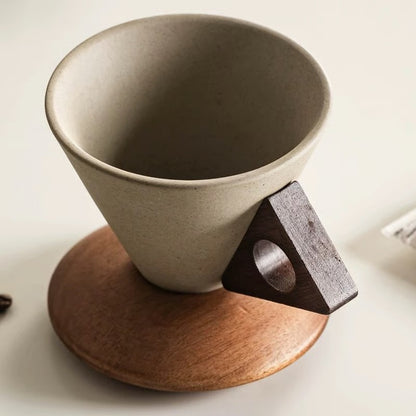 Terracotta Cone Coffee Cup