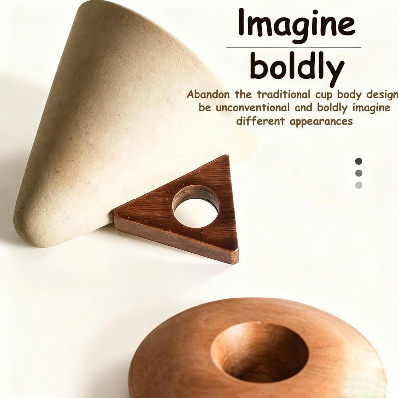 Terracotta Cone Coffee Cup