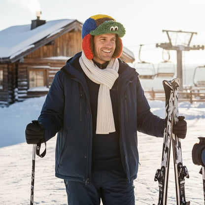 Puffer Frog Aviator Hat