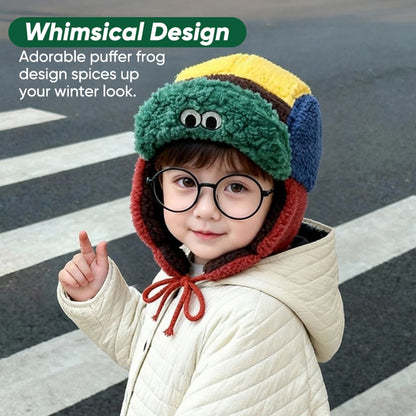 Puffer Frog Aviator Hat