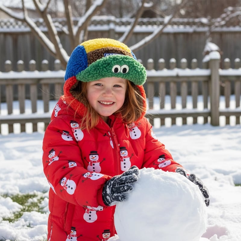 Puffer Frog Aviator Hat