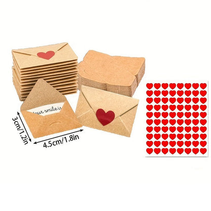 Mini Envelopes With Blank Cards