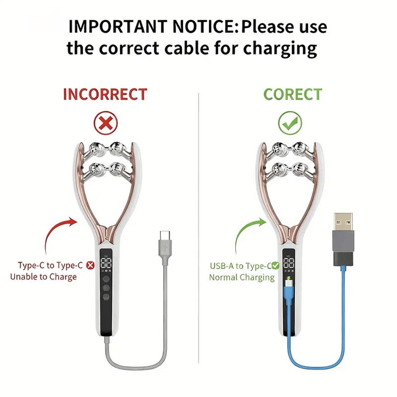 Wireless Rechargeable Facial Massager For Puffiness & Circulation