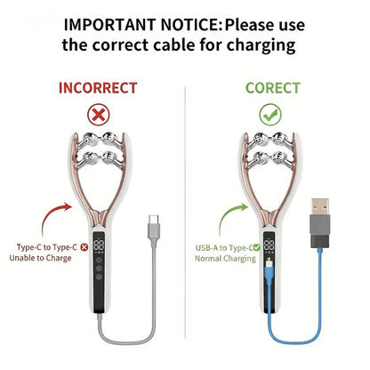 Wireless Rechargeable Facial Massager For Puffiness & Circulation