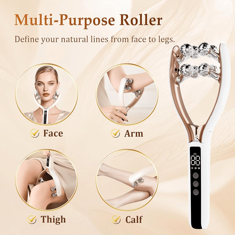 Wireless Rechargeable Facial Massager For Puffiness & Circulation