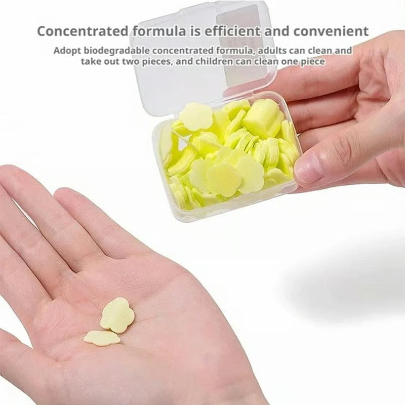 Petal Soap Paper Sheets(4 Boxes) – Lightweight Floral Hand Wash For Travel & Daily Use