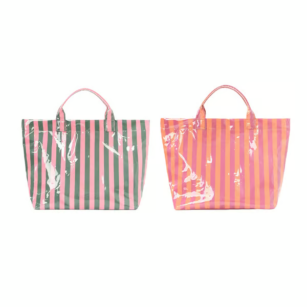 Striped Tote Bag