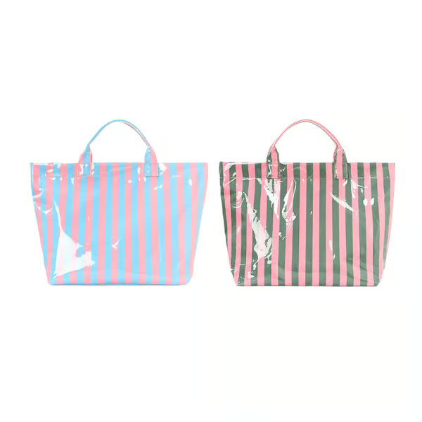 Striped Tote Bag
