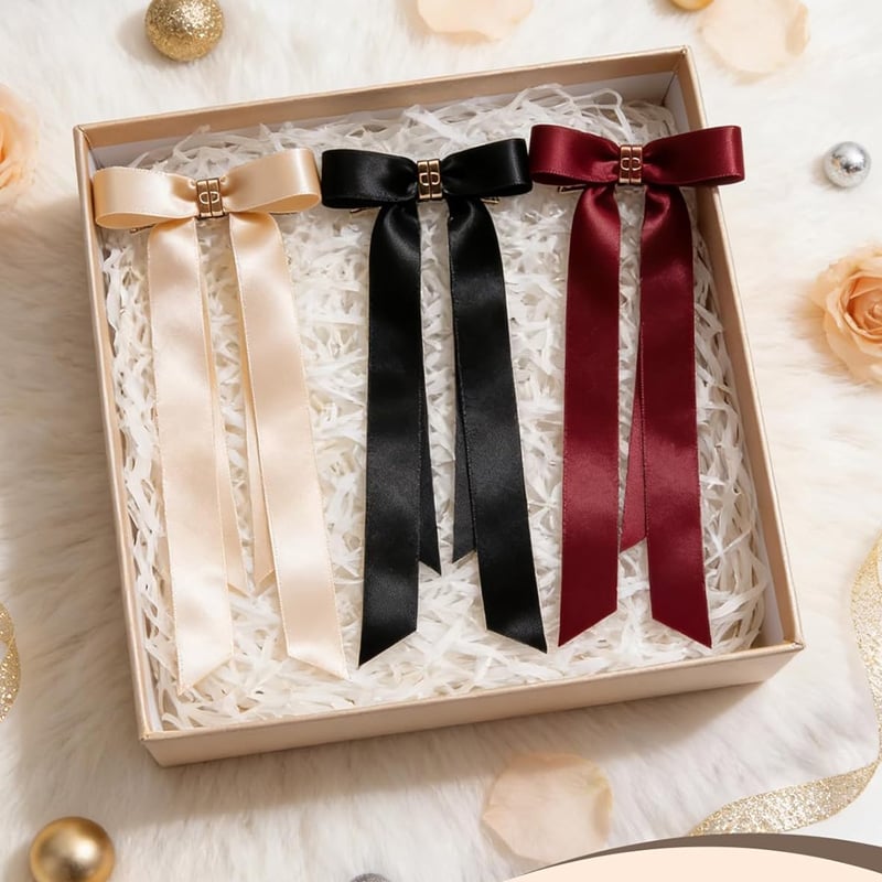 Magnetic Bow Hair Clip