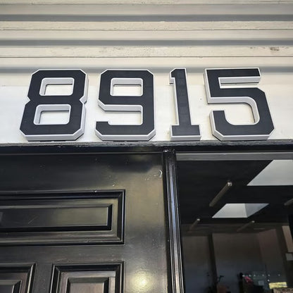 Solar Lighted House Numbers For Outside