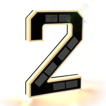 Solar Lighted House Numbers For Outside