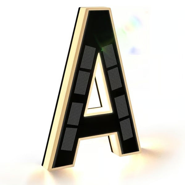 Solar Lighted House Numbers For Outside