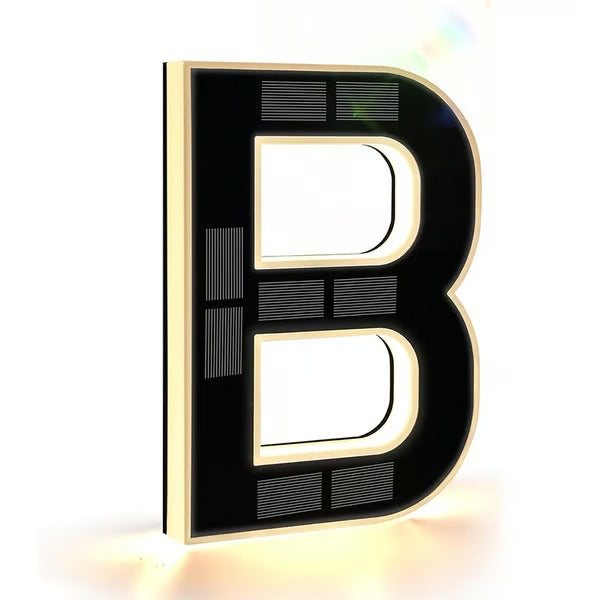 Solar Lighted House Numbers For Outside