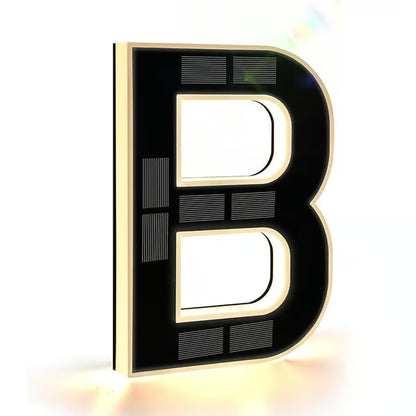 Solar Lighted House Numbers For Outside